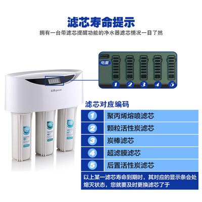 沁園凈水器QJ-UF-01E 家用直飲凈水新標準